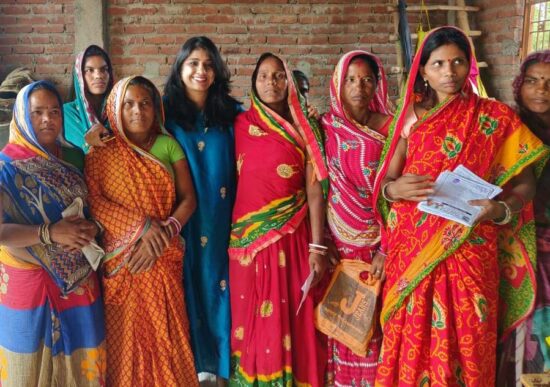 Photo of group of women with Purvi Bhavsar